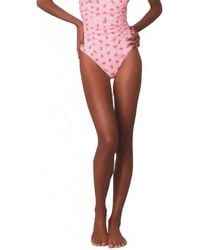 LoveShackFancy - Sorella One Piece Swimsuit - Lyst