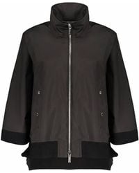 Moorer - Techno Fabric Cape Coat - Lyst