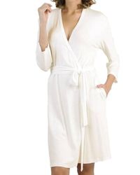 Twelve Eighty Eight - Beyond The Basics 3/4 Sleeve Robe - Lyst