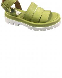 BUENO - Justine Leather Sandal - Lyst