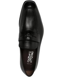 Ferragamo - Tramezza Leather Penny Loafers - Lyst