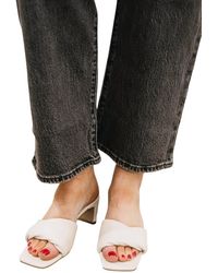 Billini - Puff Slide Heel Sandal - Lyst