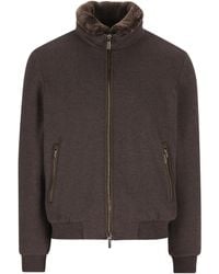 Moorer - Virgin Wool And Cashmere Overcoat - Lyst