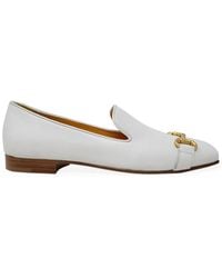 Madison Maison - Leather Square Toe Loafer - Lyst
