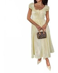 SOFIA The Label - Golden Hour Midi Dress - Lyst