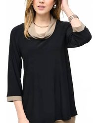 Joseph Ribkoff - Colour Block Tunic Top - Lyst