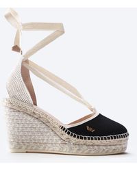 VISCATA - Tavallera Canvas Espadrille Wedges - Lyst