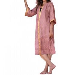 StandAwt - Diva Silk Saree Kimono - Lyst