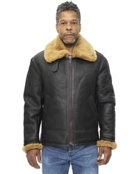 Infinity Leather - B3 Ww2 Sheepskin Aviator Flying Jacket-Charleston - Lyst