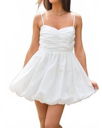 Strut & Bolt - Balloon Skirt Mini Dress - Lyst