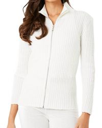 French Kyss - Braided Zip Up Jacket - Lyst