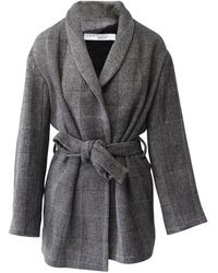 IRO - Coat With Shawl Collar - Lyst