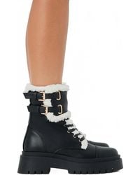 Billini - Ferrel Sherpa Combat Boot - Lyst