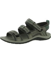 Merrell Duskair Seaway Thong Leather Sandal in Brown | Lyst