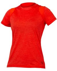 Endura Inc - Singletrack Short Sleeve Jersey Top - Lyst