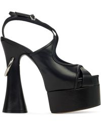 Lanvin - Smile 105 Platform Sandals Heels - Lyst