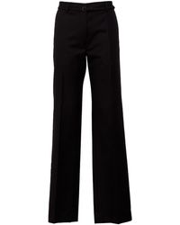 Dries Van Noten - Presta W. W. Straight-Leg Wool-Blend Pants - Lyst