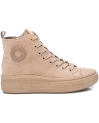 Xti - Casual Suede High Top Sneakers Refresh Collection By - Lyst
