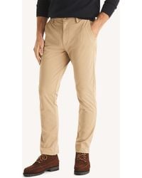 Nautica - Flat-Front Performance Pant - Lyst