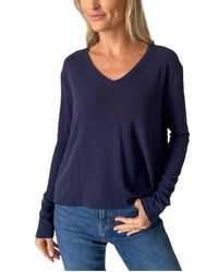 Six Fifty - Stacy Cross Back Long Sleeve Top - Lyst