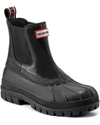 HUNTER - Sutton Rain Boots, Rubber - Lyst