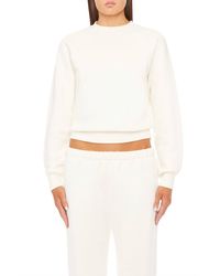 ÉTERNE - Shrunken Raglan Sweatshirt - Lyst