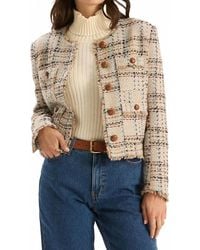 tyler boe - Boucle Jacket - Lyst