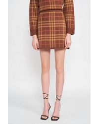 En Saison - Brontë Sweater Skirt - Lyst