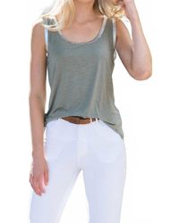 Marble - Shimmer Vest Tank - Lyst