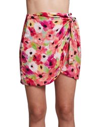 Chaser Brand - Heirloom Gauze Mini Skirt - Lyst