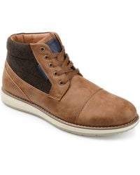 Vance Co. - Jones Cap Toe Ankle Boot - Lyst