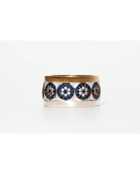 Avenue Chic - Evil Eye Ring - Lyst