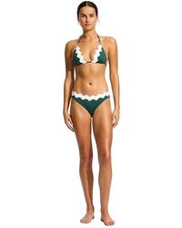 Seafolly - Gia Ric Rac Hipster Pants Swimwear Aus 14 (Us 10) Elastane/Nylon - Lyst