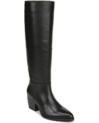 Naturalizer - Fae Boots 'Sw Leather Block Heel Knee High Htat1474 - Lyst