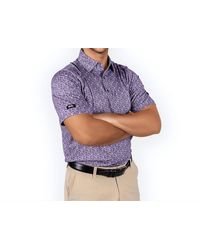 2Putt - Skull And Bones Short Sleeve Polo - Lyst