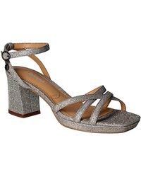 J. Reneé - Klarson Metallic Ankle Strap Heels - Lyst