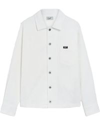 Pence - Tommy Button Up Cotton Jacket - Lyst