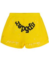 Sp5der - Og Web Double Layer Shorts - Lyst