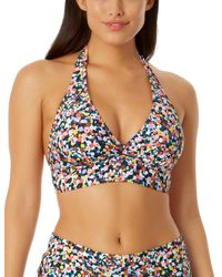Anne Cole - Marilyn Banded Halter Top - Lyst