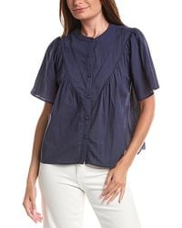 ANNA KAY - Tropeanna Cashmere-Blend Blouse - Lyst