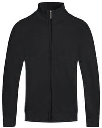 TRUEDAMES - Solid Full Zip Sweater - Lyst