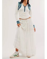 Free People - Wednesdays Polo Top - Lyst