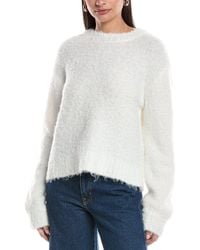 Bella Dahl - Wool-Blend Crew Neck Sweater - Lyst