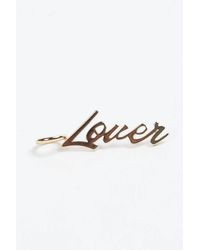 Eklexic - Script Pendant Lover - Lyst