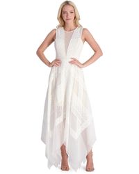 BCBGMAXAZRIA - Andi Elegant Tulle Evening Dress - Lyst