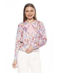 Alexia Admor - Calix Floral Cardigan - Lyst