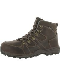 Drew - Trek Leather Lace Up Hiking Boots - Lyst
