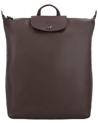 Longchamp - Le Pliage Xtra Medium Leather Backpack - Lyst