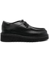 Ferragamo - Chunky Lace-Up Oxford Shoes - Lyst