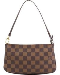 Louis Vuitton - Pochette Accessoires Canvas Shoulder Bag (pre-owned) - Lyst
